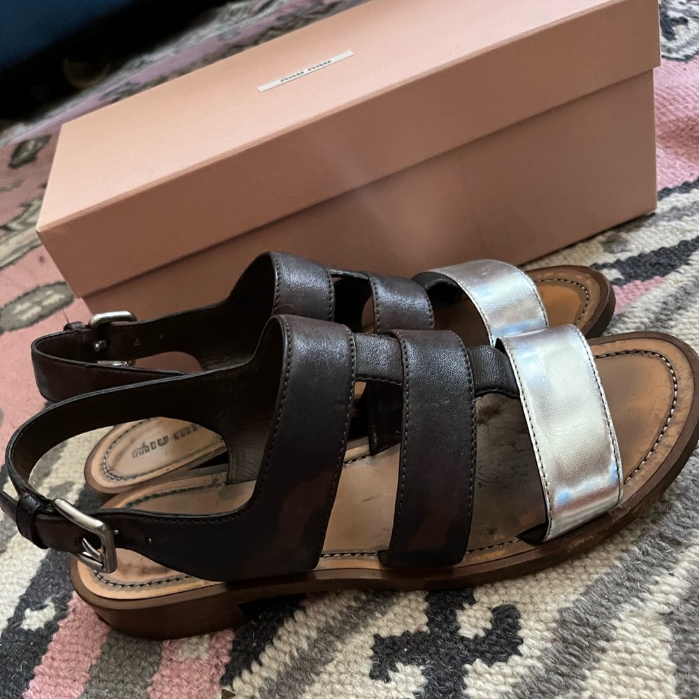 Miu Miu sandals 38.5 - Picture 3 of 8